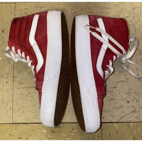 Vans SK8-Hi Reissue Sneakers Men's 5.5 Ladies 7 Vintage Wine High Top - Picture 3 of 11